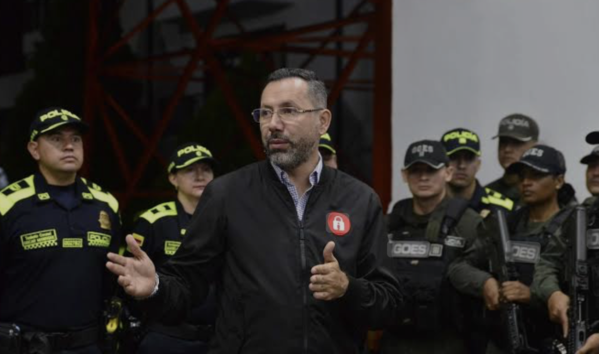 Alcalde Jaime Andrés Beltrán refuerza seguridad en Bucaramanga frente a aumento de violencia