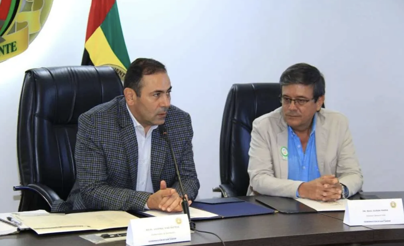 Juvenal Díaz, firme en su propósito de recuperar la institucionalidad en la CAS