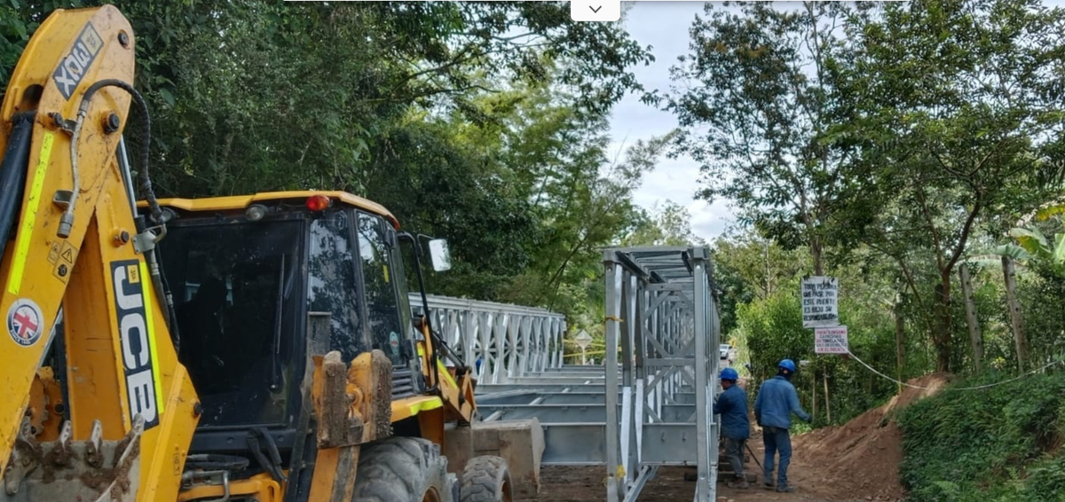 Puentes modulares devuelven la movilidad y la esperanza a comunidades de Santander