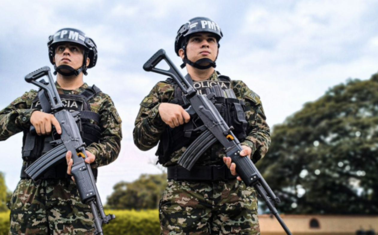 Refuerzan seguridad en Bucaramanga con 86 uniformados de la Policía Militar