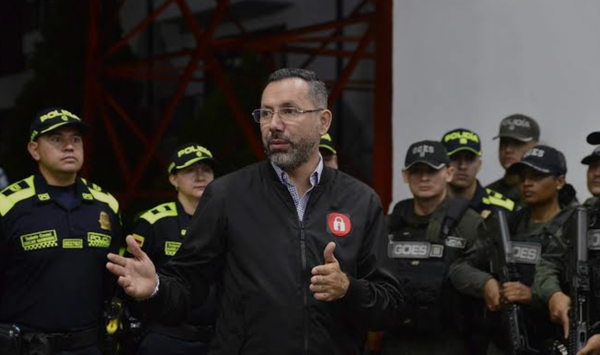 Alcalde Jaime Andrés Beltrán refuerza seguridad en Bucaramanga frente a aumento de violencia