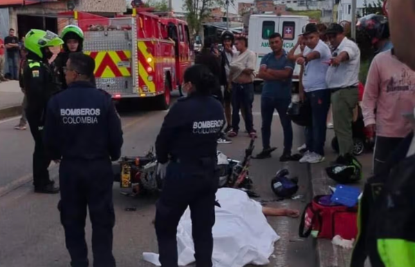 Adulto mayor murió tras ser arrollado por una moto en Málaga, Santander