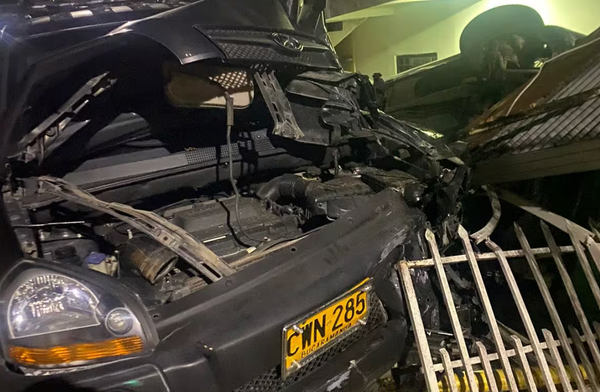 Floridablanca otra vez en el desorden: accidente en Santa Ana destapa el caos vial y la falta de control de las autoridades