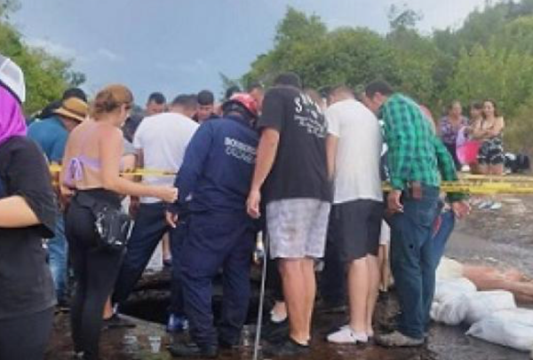 Se lo comió un hueco en Guadalupe: tragedia en Las Gachas